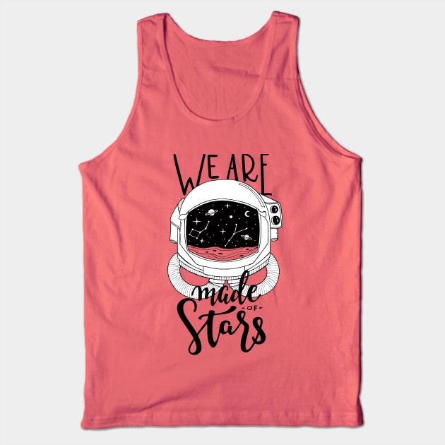 We are made of stars Tank Top by Studio Vickn